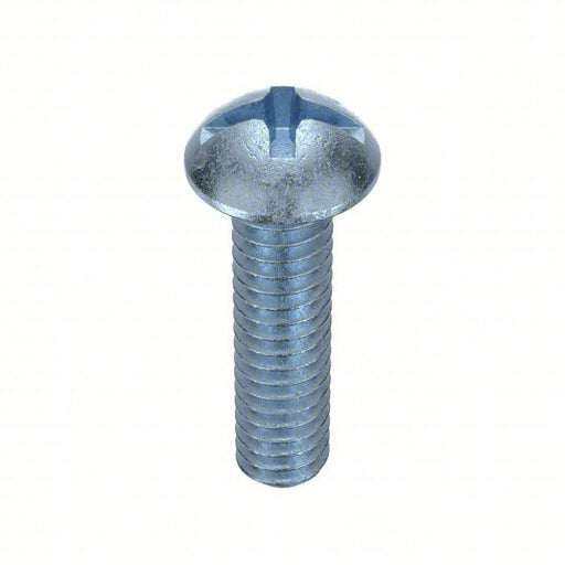 Fabory U24212.025.0100 Machine Screw 1/4"-20 Thread Size, 1 in Lg, Steel, Zinc Plated, Round, ASME B18.6.3, Inch, 100 PK - KVM Tools Inc.KV2EU94