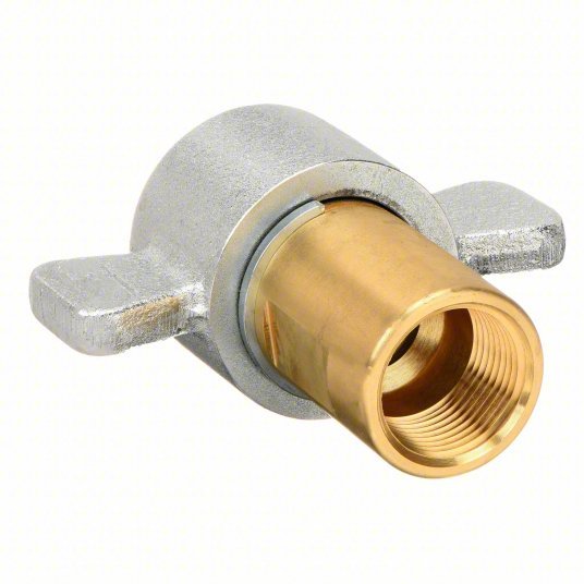 Aeroquip 5100 - S5 - 16B Hydraulic Quick Connect Hose Coupling 1 in Coupling Size, Brass, 151 lpm Max. Flow Rate - KVM Tools Inc.KV2F535