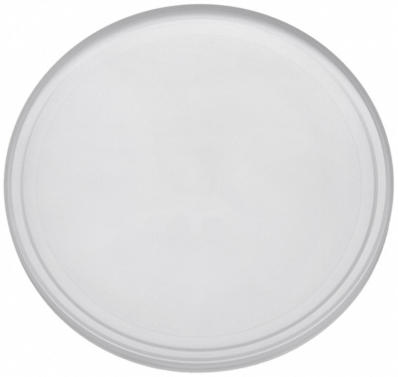Encore Plastics 1045599 Paint Mix & Measure Container Lid, 2.5 qt, 6-3/4 in Dia x 3/8 in H, White LLDPE, 25 PK