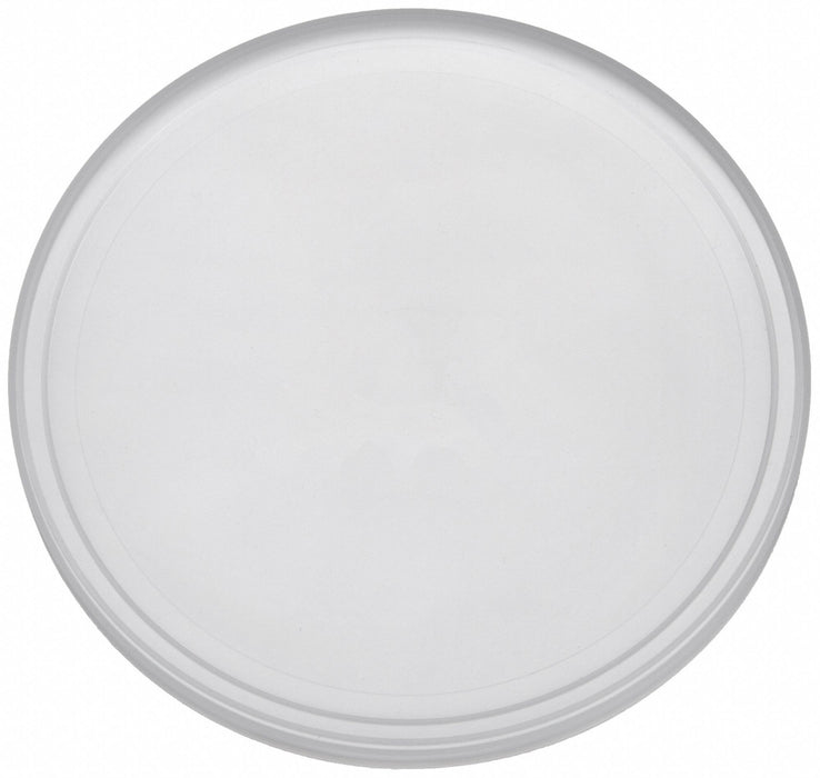 Encore Plastics 1045599 Paint Mix & Measure Container Lid, 2.5 qt, 6-3/4 in Dia x 3/8 in H, White LLDPE, 25 PK