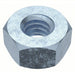 Fabory U08110.025.0001 Hex Nut 1/4" - 20 Thread, 7/16 in Hex Wd, 7/32 in Hex Ht, Steel, Grade 2, Zinc Plated, 100 PK - KVM Tools Inc.KV2FE47