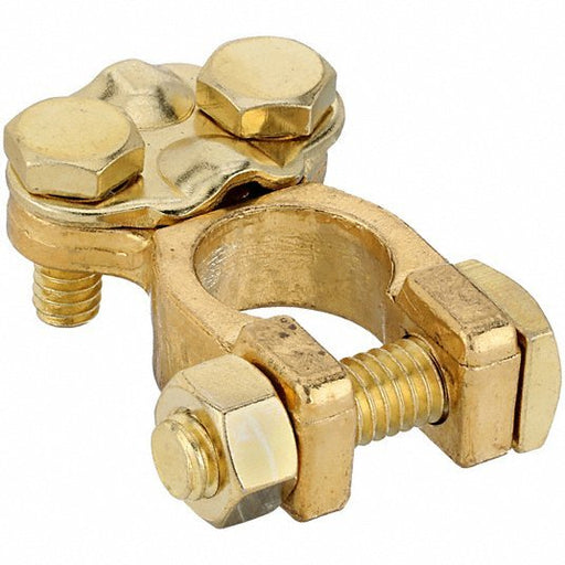 Grote 84 - 9126 Battery Terminal Universal, Top Post, 6 to 2/0 ga, Negative/Positive, Brass PK25 - KVM Tools Inc.KV2FEP5