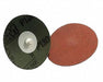3M 361F Quick-Change Sanding Disc, TS, 2", Aluminum Oxide, 60 Grit, YF Wt Polyester, 200 PK