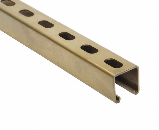 Superstrut FS-200SS Strut Channel Slotted Gold 10 ft