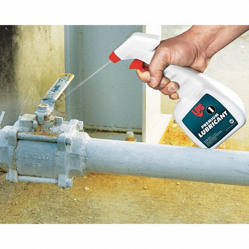 LPS 00122 General Purpose Dry Lubricant NSF H2, Spray Bottle, Mineral Oil Base, Amber, - 50°F to 350°F - KVM Tools Inc.KV2JFD7