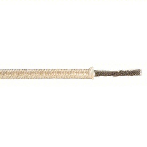 Tempco LDWR-1014 High Temp Lead Wire 12 AWG Wire Size, Natural, 100 ft Lg, MG - KVM Tools Inc.KV2KE39
