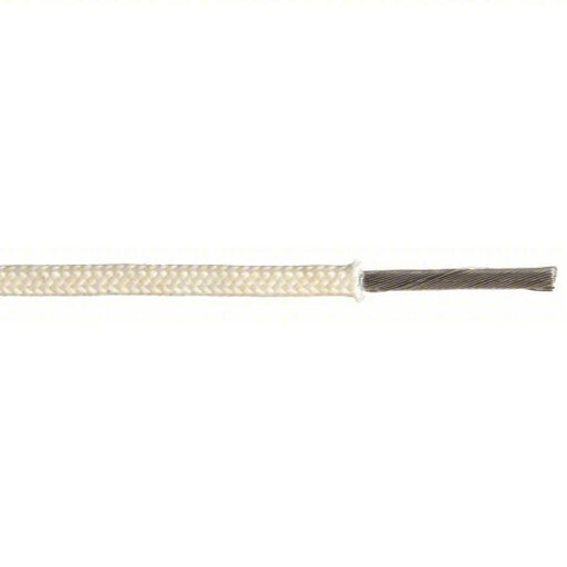Tempco LDWR - 1023 High Temp Lead Wire 12 AWG Wire Size, Natural, 100 ft Lg - KVM Tools Inc.KV2KE44