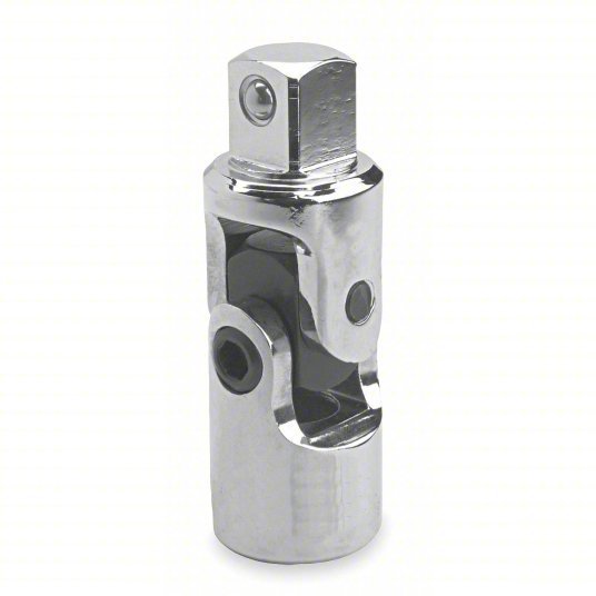 Proto J5470A Universal Joint 1/2 in Output Drive Size, Square, 2 3/4 in Overall Lg, Chrome - KVM Tools Inc.KV426J28