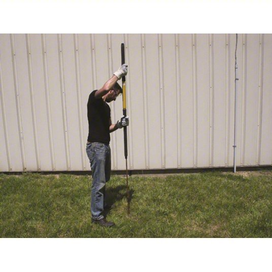 Nvent Erico 613400 Pointed End Ground Rod 3/4 in Dia, 10 ft Overall Lg - KVM Tools Inc.KV2KXL5