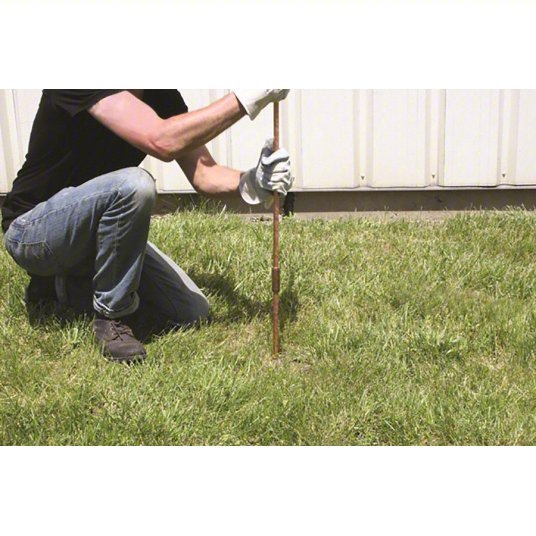 Nvent Erico 613400 Pointed End Ground Rod 3/4 in Dia, 10 ft Overall Lg - KVM Tools Inc.KV2KXL5