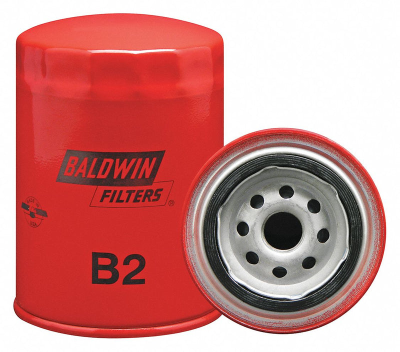 Baldwin Filters B2 Oil Filter, Spin-On, 3/4"-16 Thread, 5-7/16 in H, Cellulose (Fleetguard LF3313)