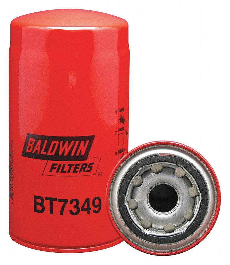 Baldwin Filters BT7349 Oil Filter, BT7349, LF3972,  1"-16 Thread Size, 7 1/8 in Overall Ht, Oil, Dodge