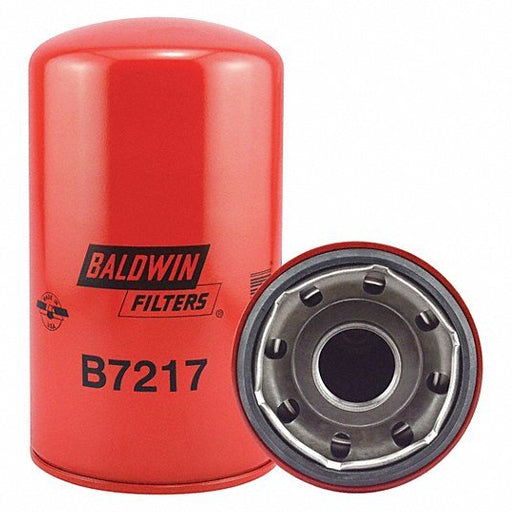 Baldwin Oil Filter B7217, LF9008, 1 1/2" - 12 Thread Size, 8 1/8 in Overall Ht, Oil, Spin - On - KVM Tools Inc.KV2KZT7