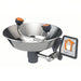 Guardian G1814 Plumbed Eyewash Std, Wall Mnt, Eyes Coverage, Uncovered, Stainless Steel Bowl - KVM Tools Inc.KV2LVH6