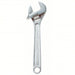 Stanley 87 - 369 Adjustable Wrench Alloy Steel, Chrome, 8 in Overall Lg, 1 in Jaw Capacity, Plain Grip - KVM Tools Inc.KV2MU44