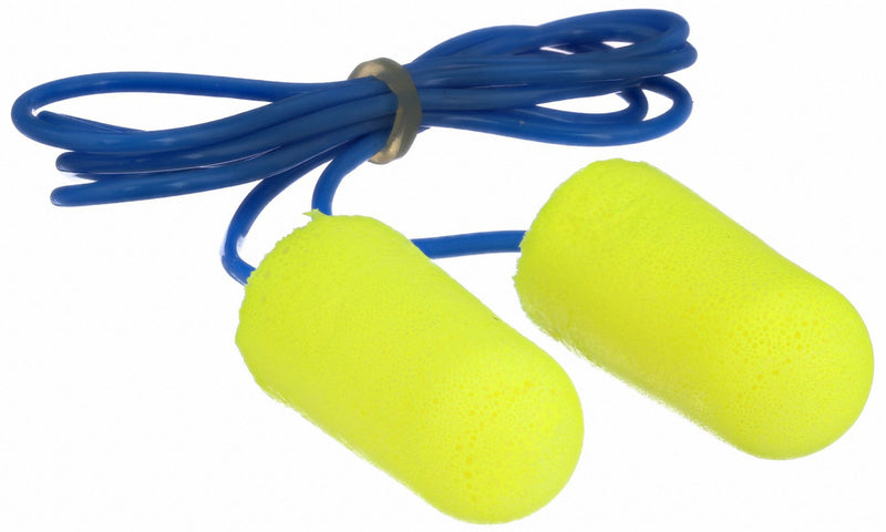 3M 311-4106 E-A-R Disposable Corded Ear Plugs 32 dB NRR 200 PK