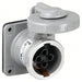 Hubbell VR341 Pin and Sleeve Receptacle 30 A, 600V AC/250V DC, Style 1 Grounding, Gray, Receptacle Only, Grounded - KVM Tools Inc.KV2NVP2