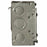 Raco 232H Electrical H Box, 4 in, 30.3 cu. in. - KVM Tools Inc.KV2NYF3