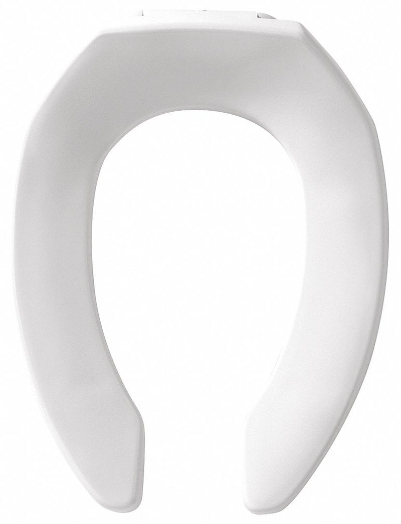 Bemis 1955CTFR-000 White Elongated Toilet Seat Fire Retardant