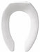 Bemis 1955CTFR-000 White Elongated Toilet Seat Fire Retardant