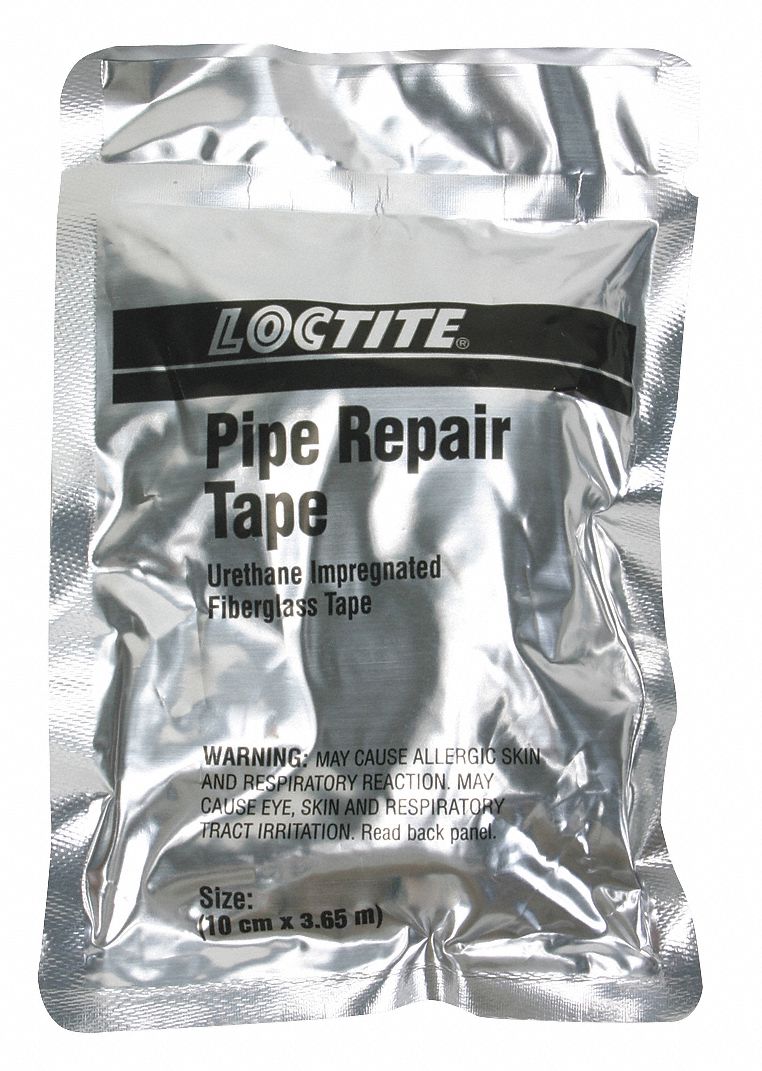 Loctite 269078 Pipe Repair Kit, Fiberglass, 4 in W x 12 ft L Wrap Size, 3 in Pipe Size