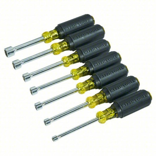 Klein 631M Fastener - Holding Nut Driver Set SAE, 6 3/4 in to 7 5/16 in, 3 in Shank Lg - KVM Tools Inc.KV2RKR9