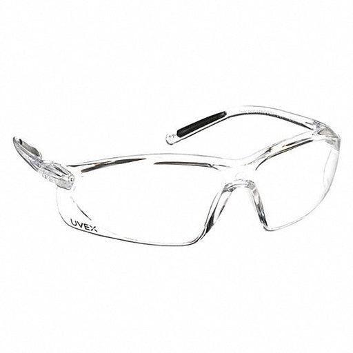 Uvex A700 Clear Lens, Half - Frame, Scratch - Resistant, Clear Frame, A700 Series - KVM Tools Inc.KV2TFW9