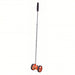 Keson RR182 Measuring Wheel 9,999 ft Range, Adj Handle Handle, Spoked Dual Wheel, Rubber Tread, 42 in Lg - KVM Tools Inc.KV2UJY5
