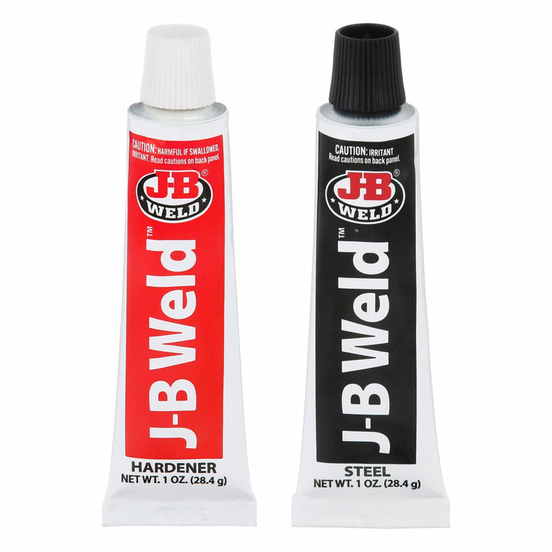 J-B Weld 8265-S Epoxy Adhesive, Professional, 2 fl oz, Tube, Gray, 550°F