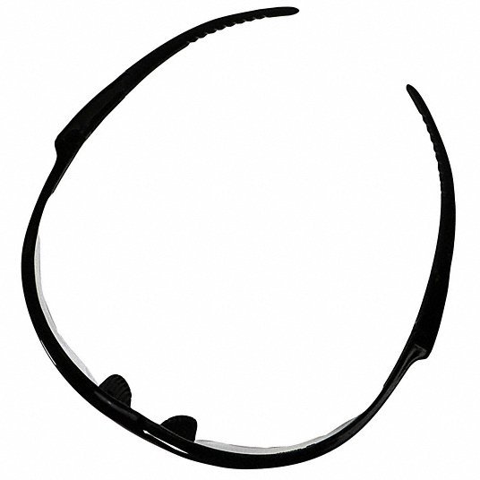 Kleenguard 25676 Safety Glasses Clear Lens, Half - Frame, Black Frame, V30 Nemesis(TM) Series - KVM Tools Inc.KV2UYF3