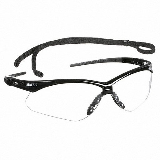 Kleenguard 25676 Safety Glasses Clear Lens, Half - Frame, Black Frame, V30 Nemesis(TM) Series - KVM Tools Inc.KV2UYF3