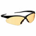 Kleenguard 25659 Safety Glasses Amber Lens, Half - Frame, Anti - Fog, Black Frame, Nemesis(TM) Series - KVM Tools Inc.KV2UYF6