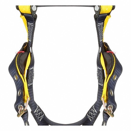 3M DBI - Sala 1110608 Full Body Harness Gen Use, Vest Harness, Quick - Connect / Quick - Connect, Cam, XL, Yellow - KVM Tools Inc.KV39Z612