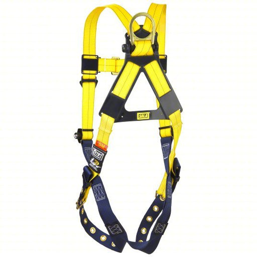 3M DBI-SALA 1102000 Full Body Harness Vest Harness, Mating / Tongue, Cam, Universal (S/M/L/XL), Steel - KVM Tools Inc.KV2UZH7