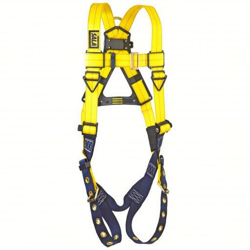 3M DBI-SALA 1102000 Full Body Harness Vest Harness, Mating / Tongue, Cam, Universal (S/M/L/XL), Steel - KVM Tools Inc.KV2UZH7