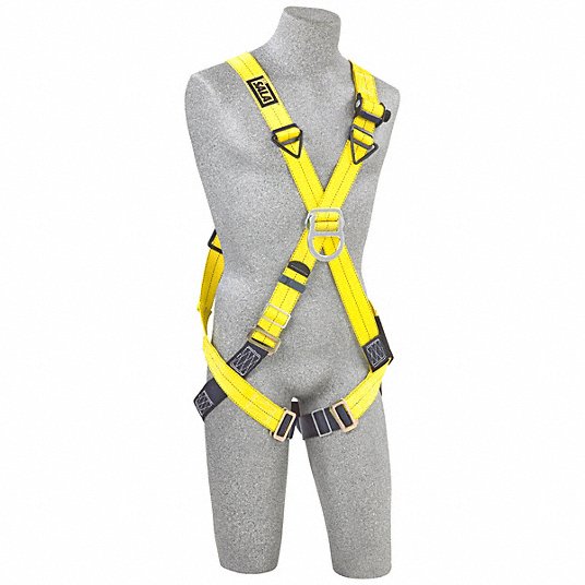 3M DBI-Sala 1102010 Full Body Harness Climbing, Crossover Harness, Mating, Cam, Universal (S/M/L/XL), Cam