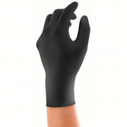 Microflex N643 Disposable Gloves Medical - Grade, L (9), 4 mil, Powder - Free, Nitrile, Grain, Fingertips - KVM Tools Inc.KV2VLZ8