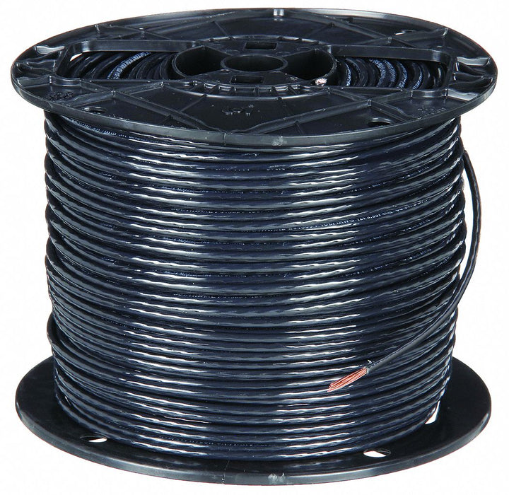 Southwire 22964101 THHN Copper 12 AWG Stranded Black 500 ft Building Wire