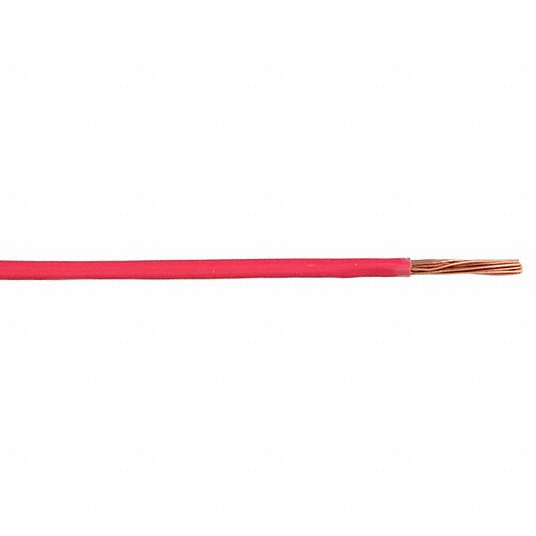 Southwire 22975701 Building Wire, THHN, 10 AWG, 500 ft, Red, Nylon Jacket, PVC Insulation - KVM Tools Inc.KV4W009
