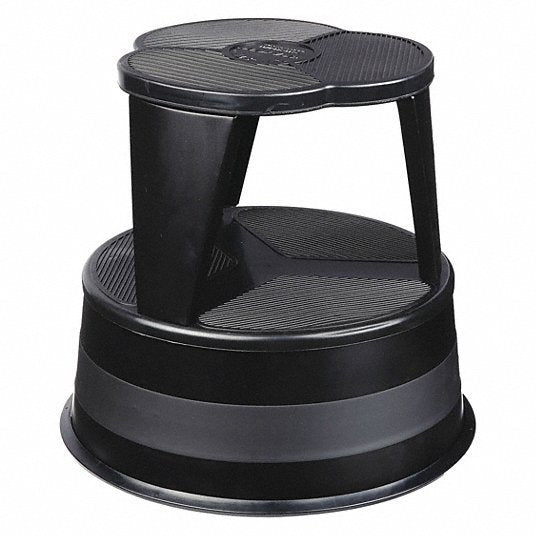 Cramer 1001 - 92 Step Stool 14.5 in Overall Ht, 350 lb Load Cap, 2 Steps, Steel, 14.3 in Standing Ht - KVM Tools Inc.KV2W330