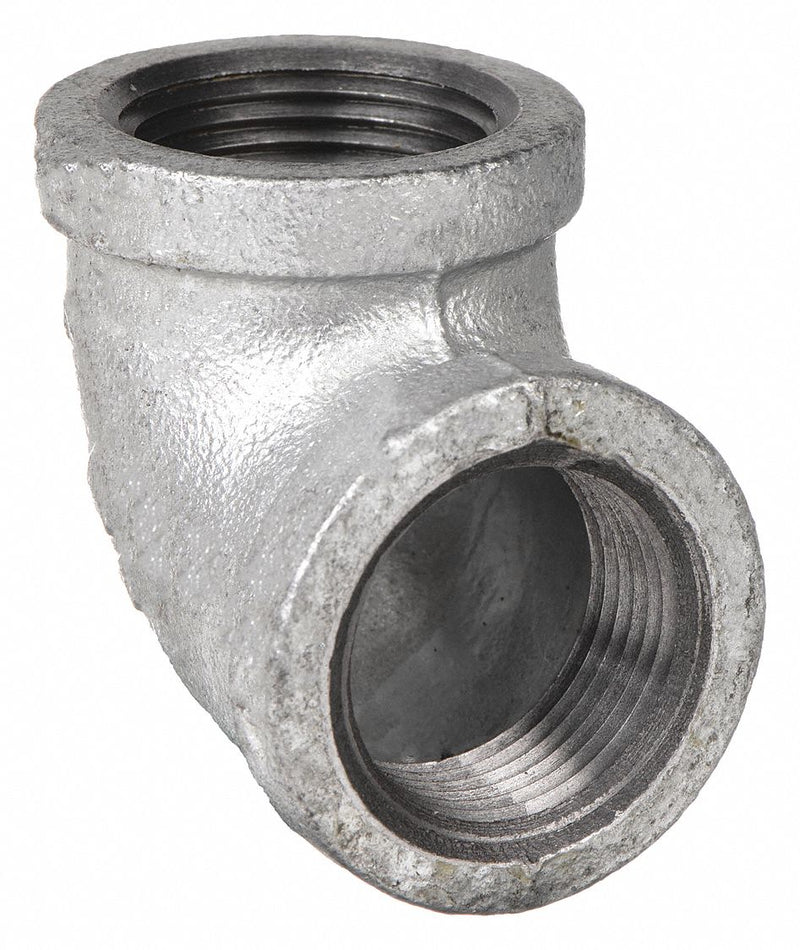 Approved Vendor 5P800 Metal Pipe Elbow, 90° Elbow, 1 in x 1 in, Female NPT Threaded x Female NPT Threaded