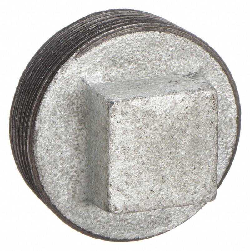 Approved Vendor 2WJ75 Plug, Plug, 3 in, NPT Threaded, Malleable Iron