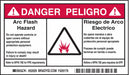 Brady 52029 Arc Flash Protection Label, Polyester, 3-1/2 in x 6 in, Bilingual, PK 100