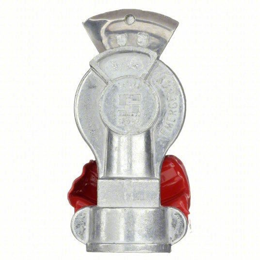 Tramec Sloan GHE - 2 Gladhand 1/2 in Port Size, Steel, Straight, 1/2" - 14 Thread Size - KVM Tools Inc.KV2ZJK2