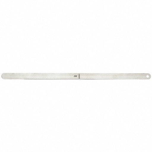Starrett S667A Loose - Leaf Feeler Gauge Set Inch, 32 Feeler Blades, 0.0005 - 0.030 in, 12 in Blade Lg - KVM Tools Inc.KV2ZVE6
