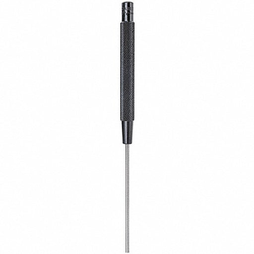 Starrett 248A Drive Pin Punch 1/8 in Tip Dia, 8 in Overall Lg, Round, Steel, Flat, SAE - KVM Tools Inc.KV2ZVJ1