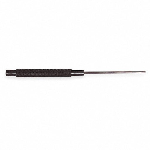 Starrett 248A Drive Pin Punch 1/8 in Tip Dia, 8 in Overall Lg, Round, Steel, Flat, SAE - KVM Tools Inc.KV2ZVJ1