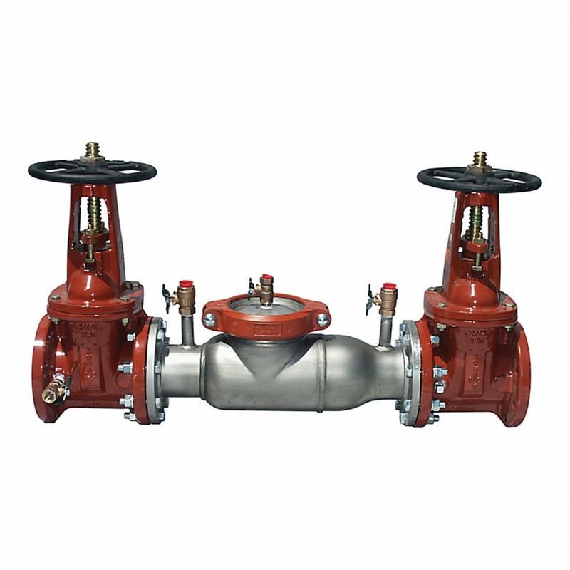 Watts 774-OSY Double Check Valve Assembly, 3 in Pipe, Flange x Flange, Stainless Steel, OSY Gate Shutoff, Short Lay Length, 175 psi