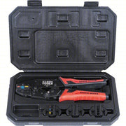 Klein 3000CRKIT Ratcheting Crimper Set, 10 - 22 AWG Terminals - KVM Tools Inc.KV846TT4
