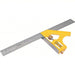 Stanley 46 - 028 Combination Square Inch/Metric, Square, Steel, 12 in x 1 in, 12 in Blade Lg, Steel, 1/16 in - KVM Tools Inc.KV6R171
